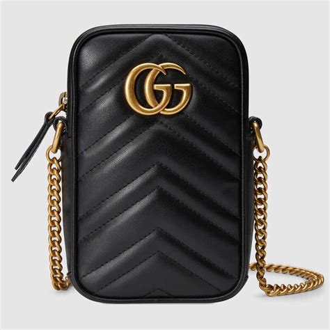 gucci gg marmont chevron mini
